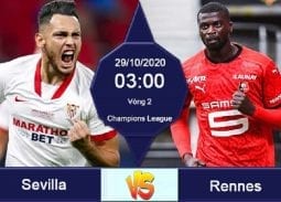 Nhận định Sevilla vs Rennes, 03h00 ngày 29/10: Nỗi lo trước mắt